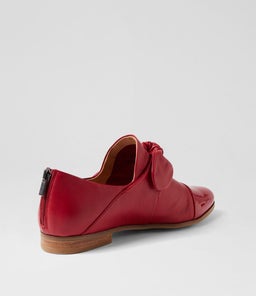 OFUS XF ZR DK RED PATENT LEATHER