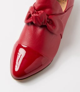 OFUS XF ZR DK RED PATENT LEATHER