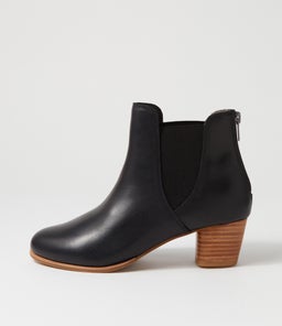 GADORE W ZR BLACK NATURAL HEEL LEATHER