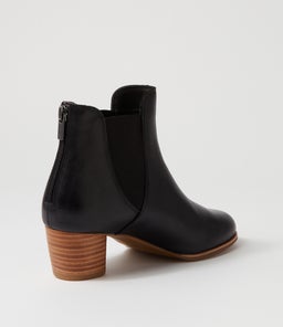 GADORE W ZR BLACK NATURAL HEEL LEATHER