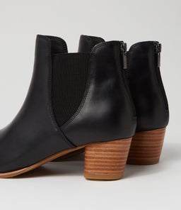 GADORE W ZR BLACK NATURAL HEEL LEATHER