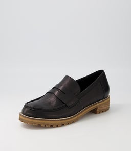 METTERS W ZR BLACK NATURAL HEEL LEATHER