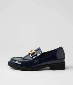 MISIMA W ZR NAVY PATENT LEATHER