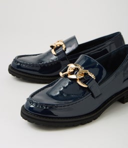MISIMA W ZR NAVY PATENT LEATHER