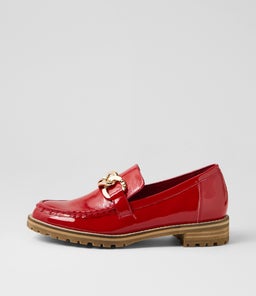 MISIMA W ZR RED PATENT LEATHER
