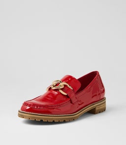 MISIMA W ZR RED PATENT LEATHER