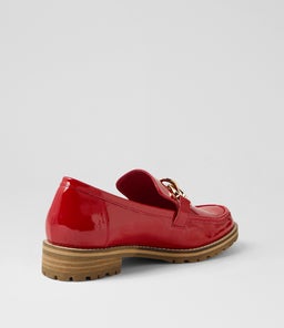 MISIMA W ZR RED PATENT LEATHER