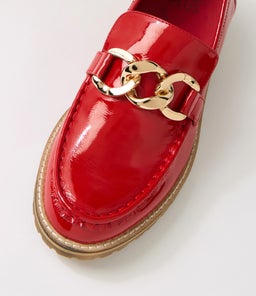 MISIMA W ZR RED PATENT LEATHER