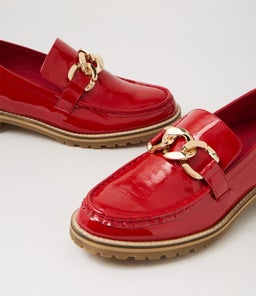 MISIMA W ZR RED PATENT LEATHER