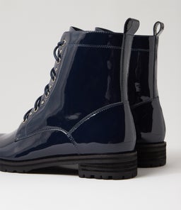 MANGOES W ZR NAVY PATENT LEATHER