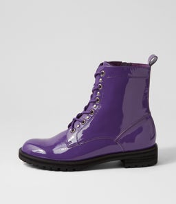 MANGOES W ZR PURPLE PATENT LEATHER
