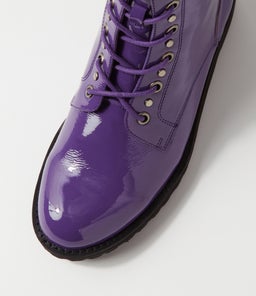 MANGOES W ZR PURPLE PATENT LEATHER