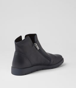 MOHME W ZR DK NAVY LEATHER