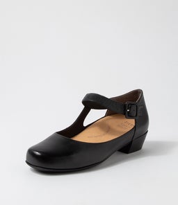 QANGO XW ZR BLACK BLACK HEEL LEATHER