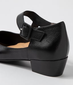 QANGO XW ZR BLACK BLACK HEEL LEATHER