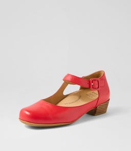 QANGO XW ZR RED LEATHER