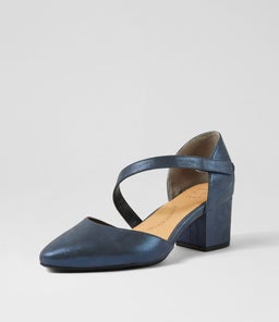VILMOS XW ZR NAVY SHIMMER LEATHER