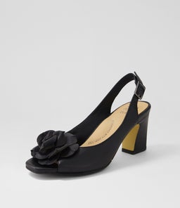 APRILLS W ZR BLACK LEATHER
