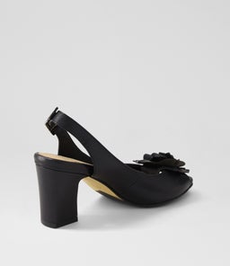 APRILLS W ZR BLACK LEATHER