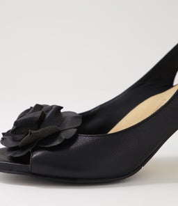 APRILLS W ZR BLACK LEATHER