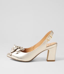 APRILLS W ZR PALE GOLD LEATHER
