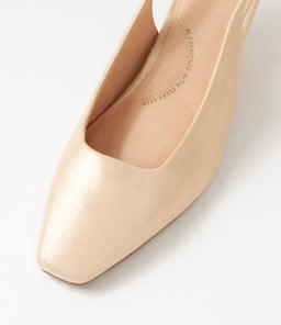 OVIEDOS XW ZR OLD GOLD SHIMMER LEATHER