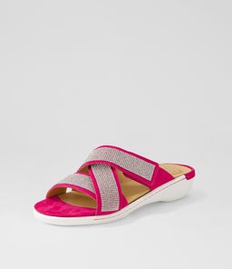 BEJEWELS W ZR FUCHSIA SUEDE JEWELS