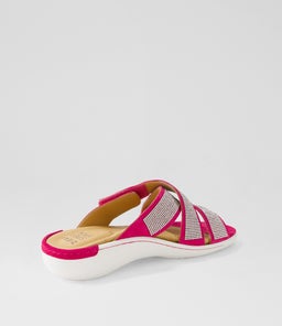 BEJEWELS W ZR FUCHSIA SUEDE JEWELS