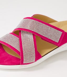 BEJEWELS W ZR FUCHSIA SUEDE JEWELS