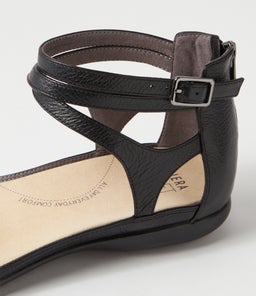 BETHIE W ZR BLACK LEATHER