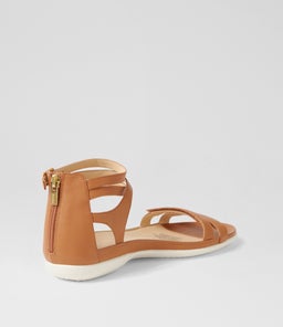 BETHIE W ZR DK TAN LEATHER