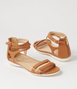 BETHIE W ZR DK TAN LEATHER