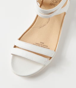 BETHIE W ZR WHITE LEATHER