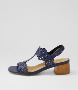 COACHY W ZR NAVY LEATHER