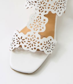 COACHY W ZR WHITE LEATHER