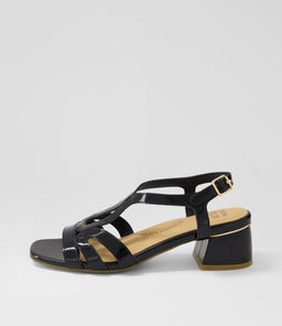 CARACAS W ZR BLACK PATENT LEATHER