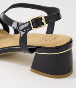 CARACAS W ZR BLACK PATENT LEATHER
