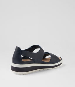 GEDD W ZR NAVY WHITE LEATHER