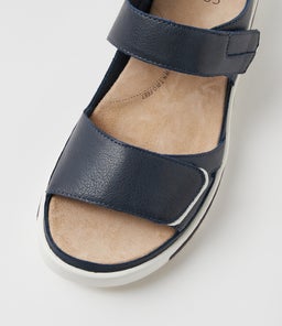 GEDD W ZR NAVY WHITE LEATHER