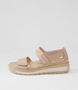 GEDD W ZR CAFE PALE ROSE GOLD LEATHER