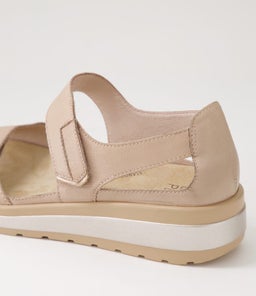 GEDD W ZR CAFE PALE ROSE GOLD LEATHER