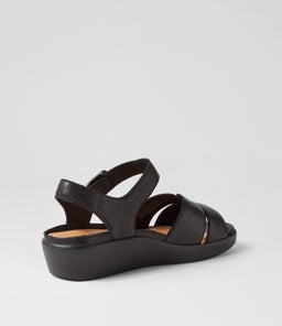 MEYGAN W ZR BLACK LEATHER