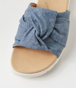 NULLA XW ZR BLUE DENIM LEATHER