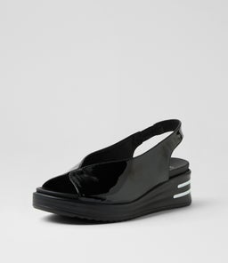 STOWE XW ZR BLACK BLACK SOLE PATENT LEATHER
