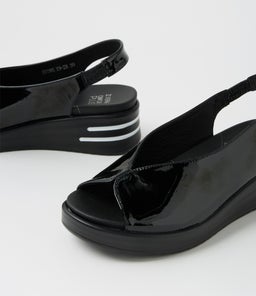 STOWE XW ZR BLACK BLACK SOLE PATENT LEATHER