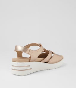 SHARRELL XW ZR CHAMPAGNE WHITE SOLE LEATHER