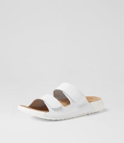 YAVA W ZR WHITE LEATHER