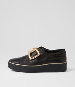 ZEKI W ZR BLACK BLACK SOLE LEATHER
