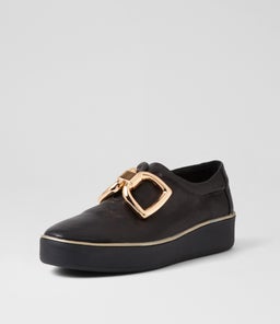 ZEKI W ZR BLACK BLACK SOLE LEATHER