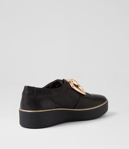 ZEKI W ZR BLACK BLACK SOLE LEATHER
